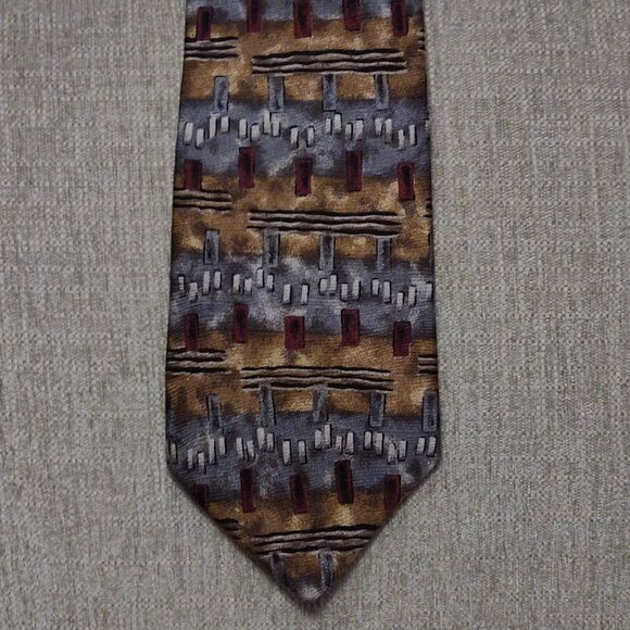 Bugatti Italian Silk Neck Ties *SET OF 3* - Picture 4 of 7